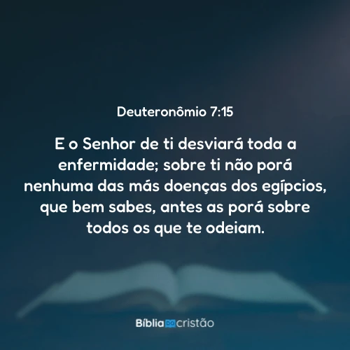 Deuteronômio 7:15