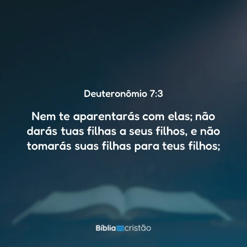 Deuteronômio 7:3