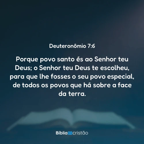Deuteronômio 7:6