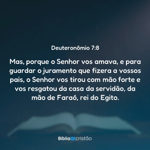 Deuteronômio 7:8
