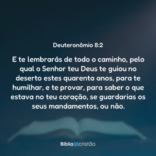 Deuteronômio 8:2