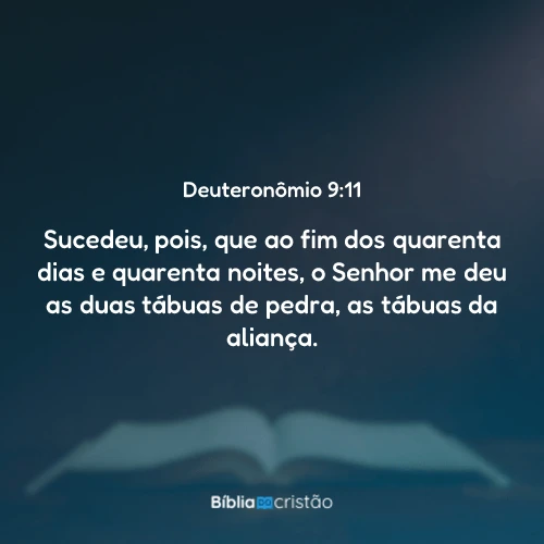 Deuteronômio 9:11