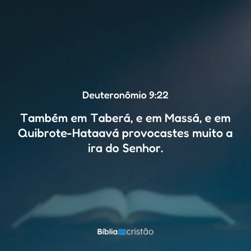 Deuteronômio 9:22