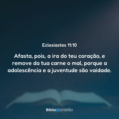 Eclesiastes 11:10