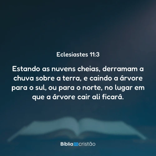Eclesiastes 11:3