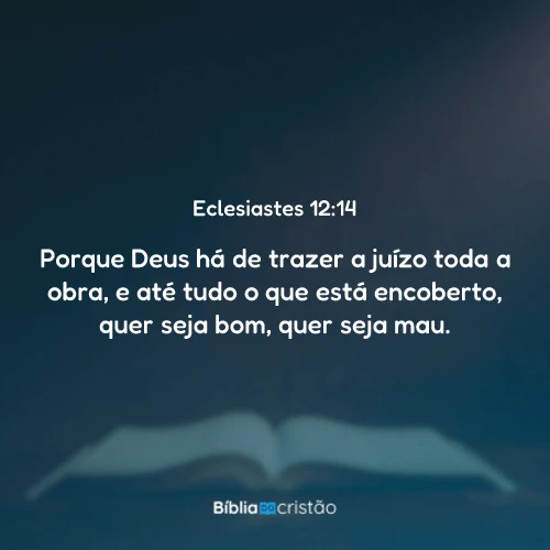 Eclesiastes 12:14