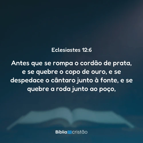 Eclesiastes 12:6