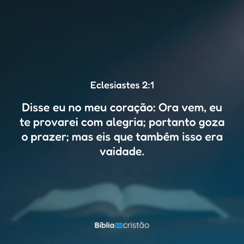 Eclesiastes 2:1