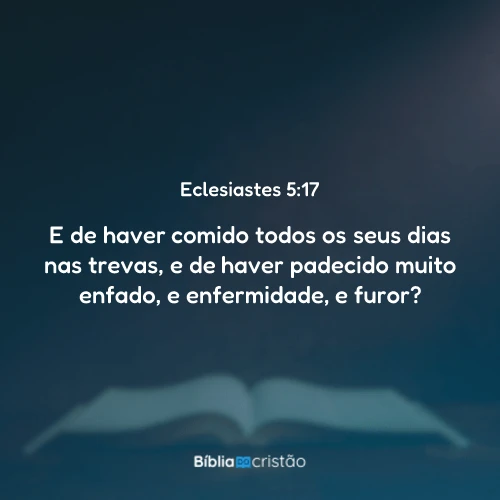 Eclesiastes 5:17