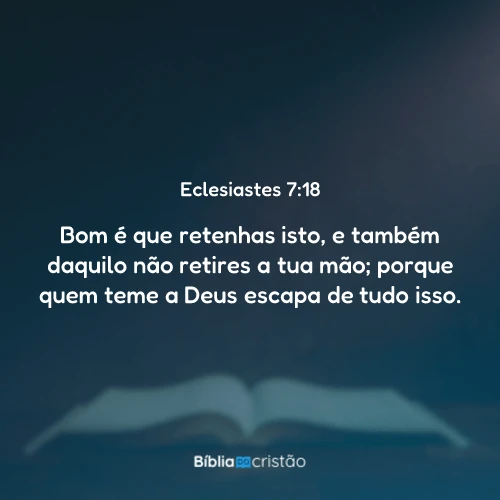 Eclesiastes 7:18