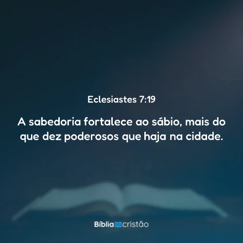 Eclesiastes 7:19