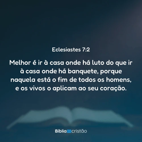 Eclesiastes 7:2