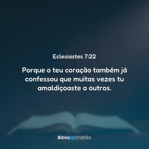 Eclesiastes 7:22