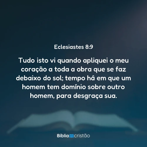 Eclesiastes 8:9