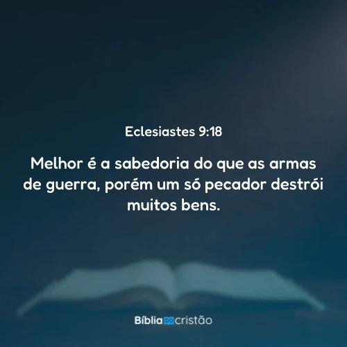 Eclesiastes 9:18