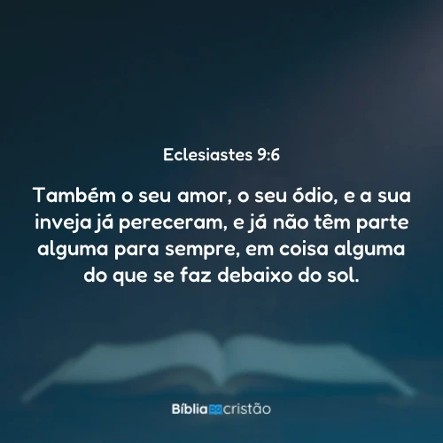 Eclesiastes 9:6