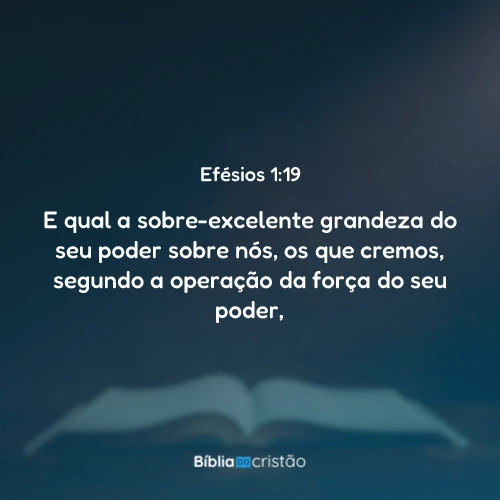 Efésios 1:19