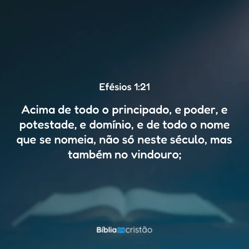 Efésios 1:21