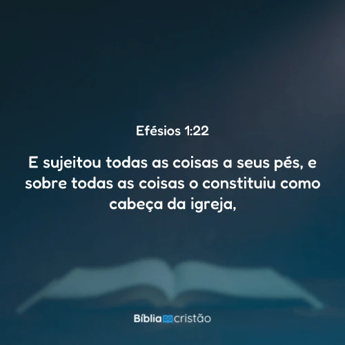 Efésios 1:22