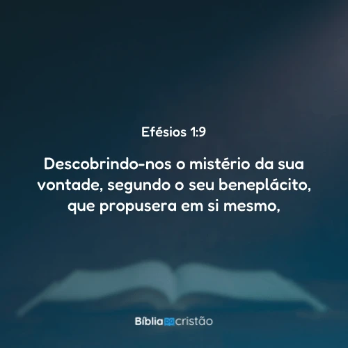 Efésios 1:9