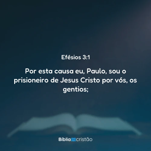 Efésios 3:1