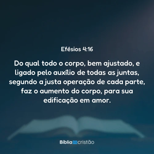 Efésios 4:16