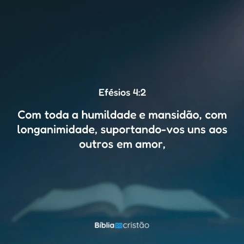 Efésios 4:2