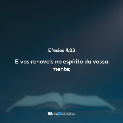 Efésios 4:23