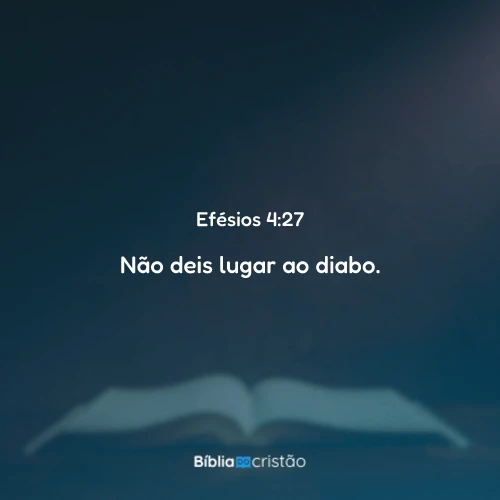 Efésios 4:27