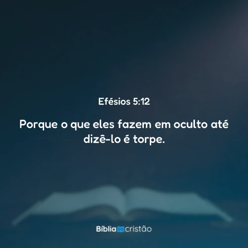 Efésios 5:12