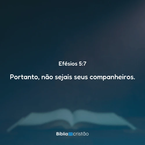Efésios 5:7
