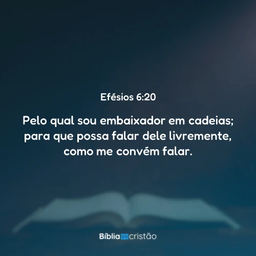Efésios 6:20