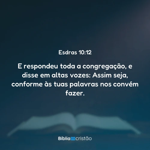 Esdras 10:12