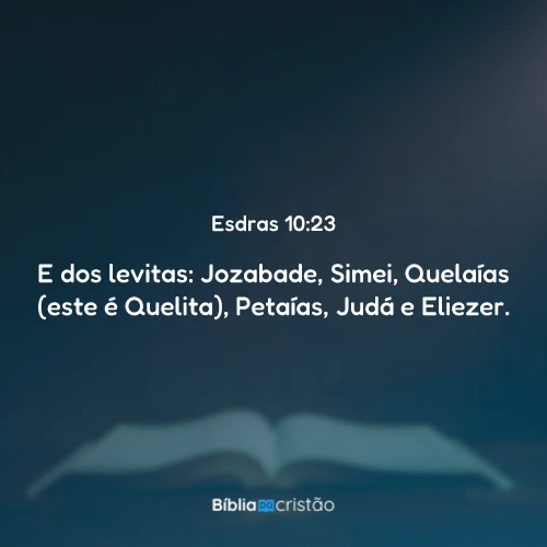 Esdras 10:23
