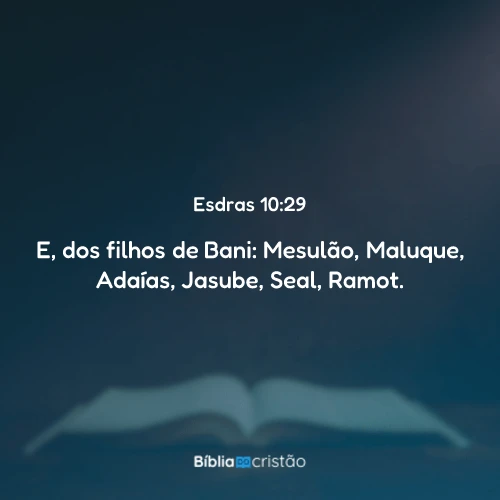 Esdras 10:29