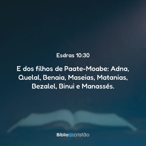 Esdras 10:30