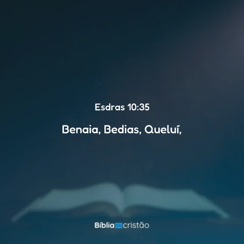 Esdras 10:35