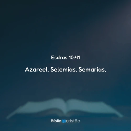 Esdras 10:41
