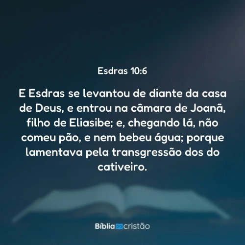 Esdras 10:6