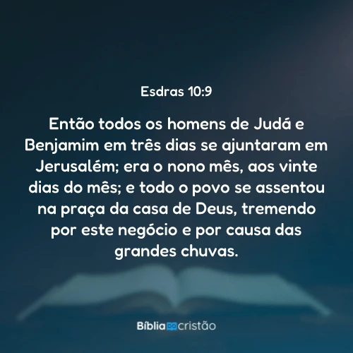 Esdras 10:9