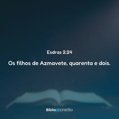 Esdras 2:24
