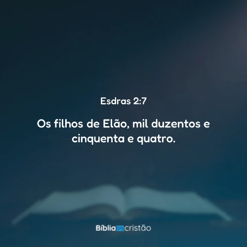 Esdras 2:7