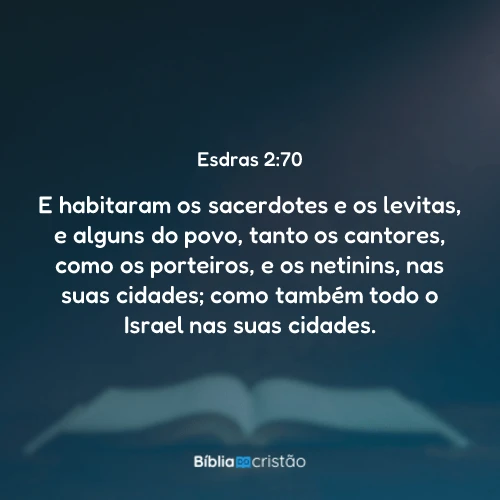 Esdras 2:70