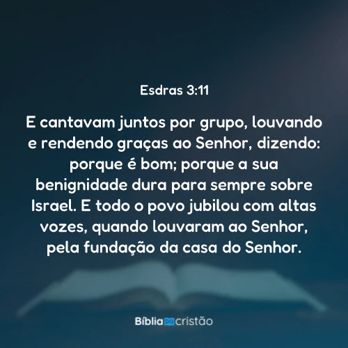 Esdras 3:11