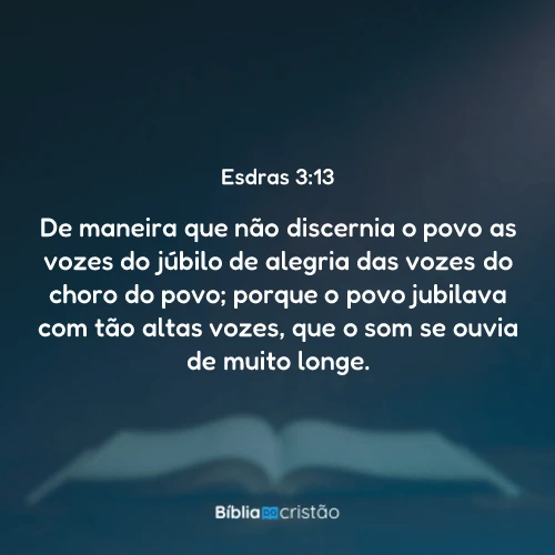 Esdras 3:13