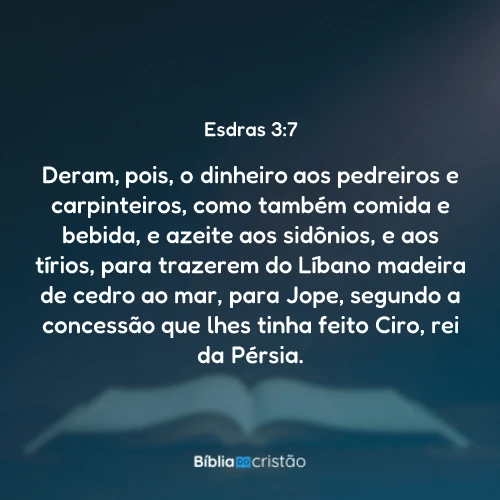 Esdras 3:7