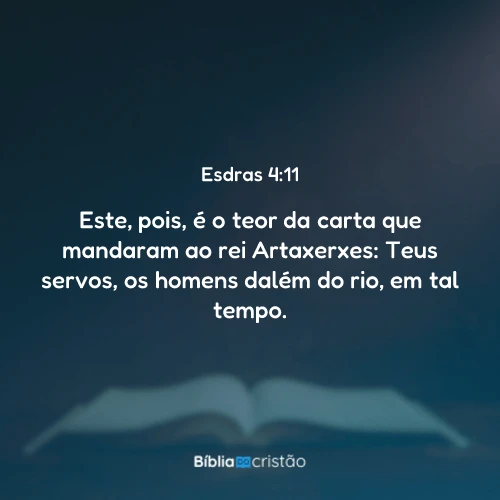 Esdras 4:11