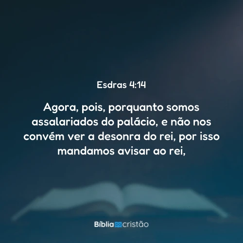 Esdras 4:14
