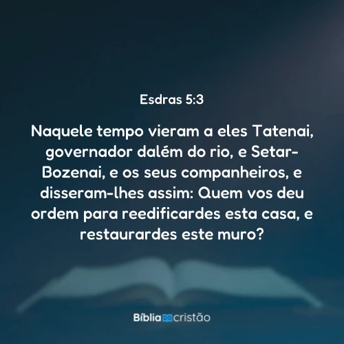 Esdras 5:3