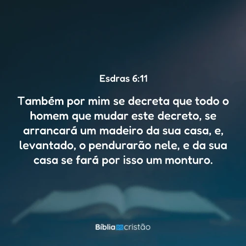 Esdras 6:11